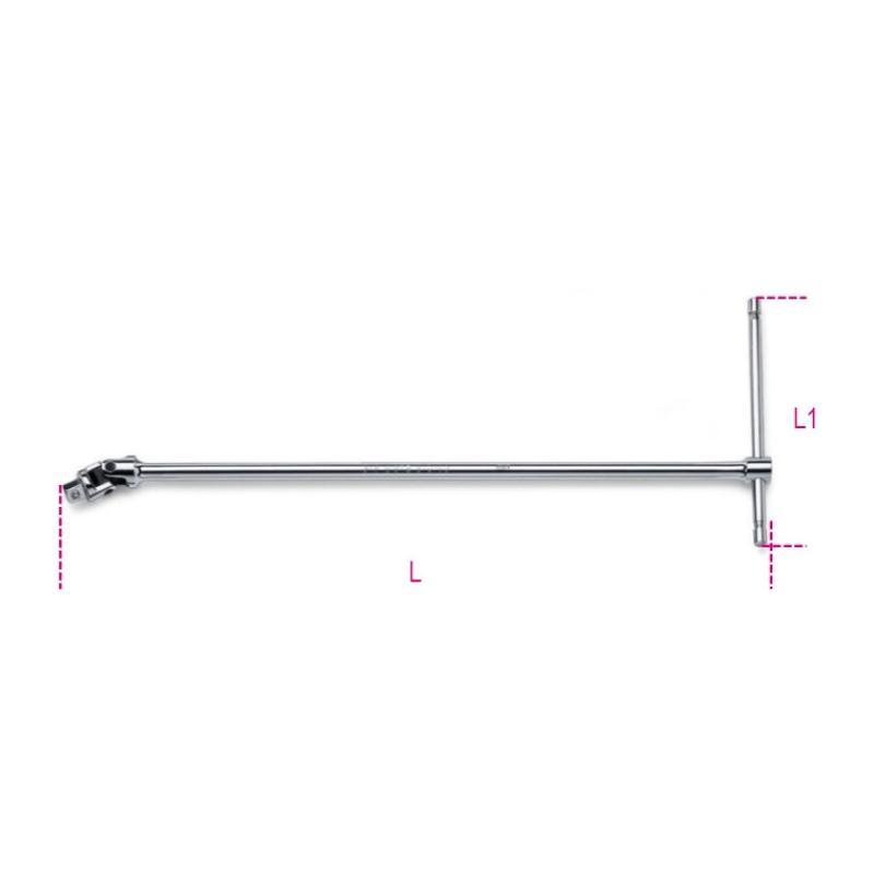Quadro Maschio 3/8" Snodato A T Cromato 910/40 Beta 009100850