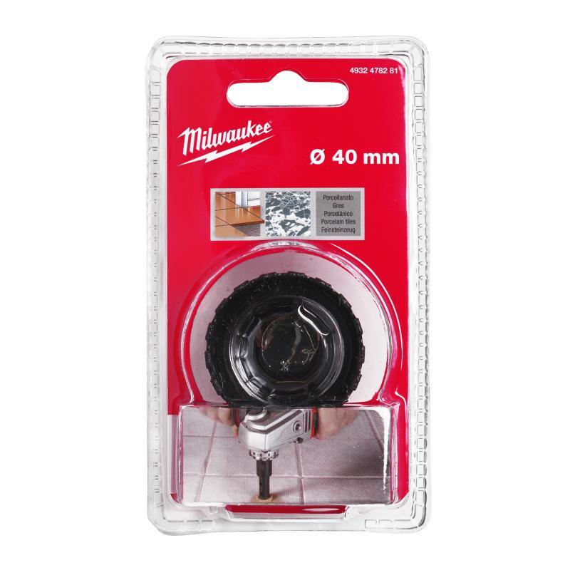 Punte Diamantate A Secco Diamond Max - Milwaukee — PUNTA DIAMANTATA ATTACCO M14 - 40MM