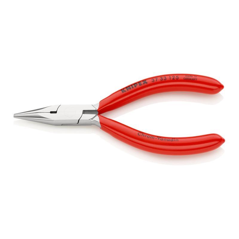 KNIPEX 37 33 125 Pinza prensile per meccanica fine rivestiti in resina sintetica cromata 125 mm