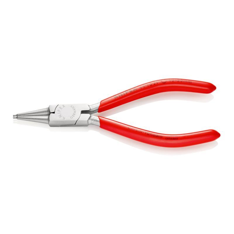 KNIPEX 44 13 J1 Pinza per anelli di sicurezza per anelli di sicurezza interni a fori rivestiti in resina sintetica cromata 140 mm
