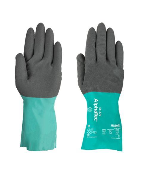 Guanto AlphaTec 58-270 resistente alle sostanze chimiche - Ansell GGU899