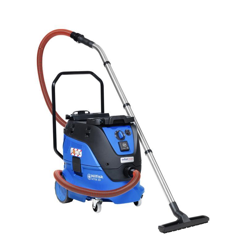 NILFISK ATTIX 33 e 44 - 2L Aspiratore Polveri In Classe L 230V 1400W — 30 / Con Maniglia di Trasporto