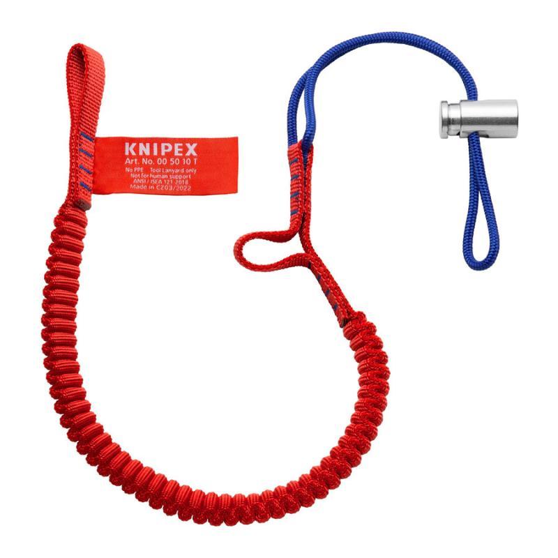 KNIPEX 00 50 10 T BK Fettuccia di ancoraggio utensili 900 mm in blister