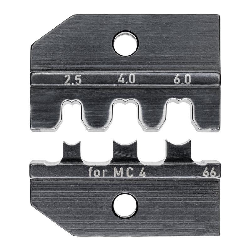 KNIPEX 97 49 66 Matrice di crimpaggio per terminali fotovoltaici MC4® / MC4® Evo 2 2,5/4/6 mm²