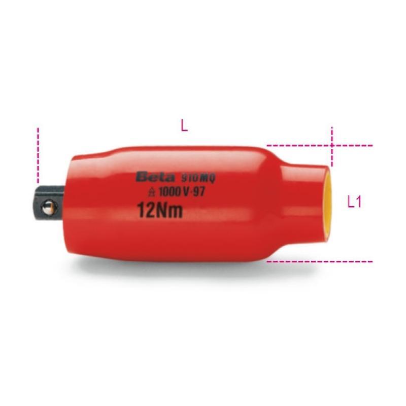 Prolunghe Pretarate Con Attacco Quadro Femmina 3/8" 910MQ/PT 12 Beta 009100801