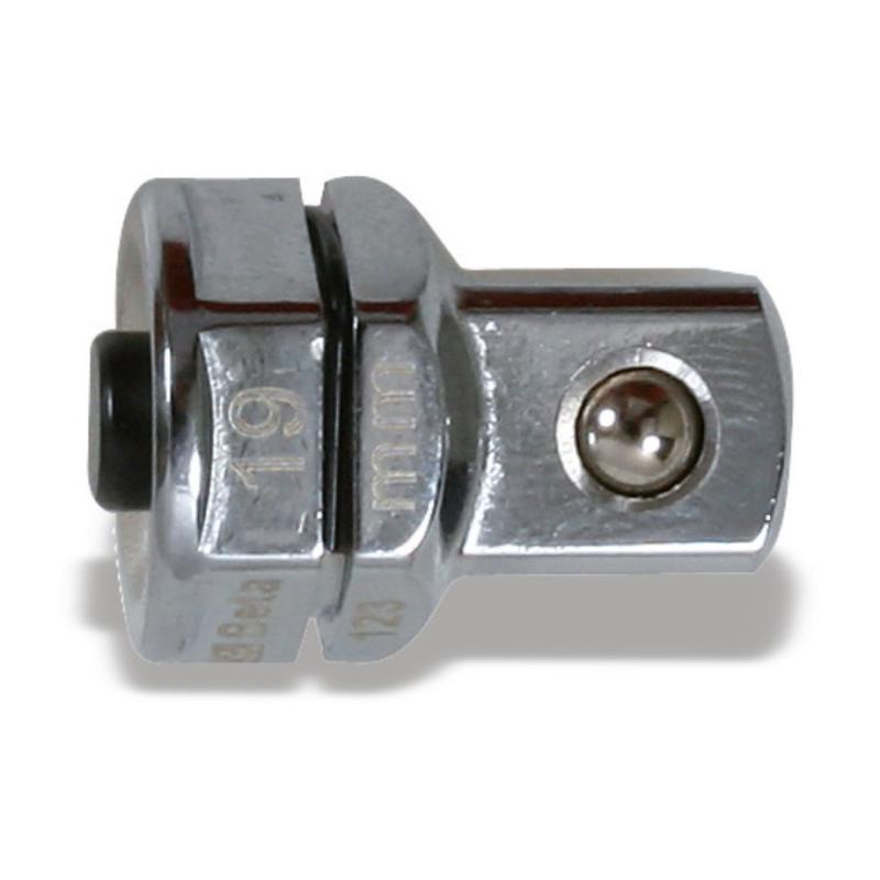 Adattatore A Sgancio Rapido Da 1/2" Per Chiavi A Cricchetto Da 19 Mm Cromato 123Q1/2 Beta 001230319
