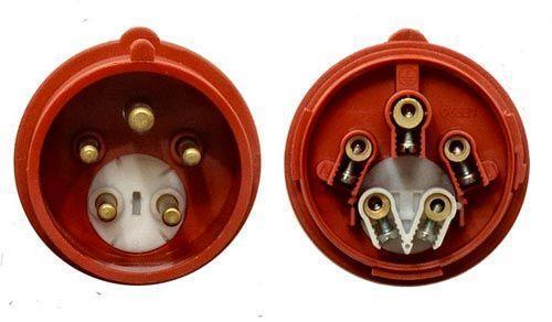 Spina mobile Invertitore 32A 5P 380V