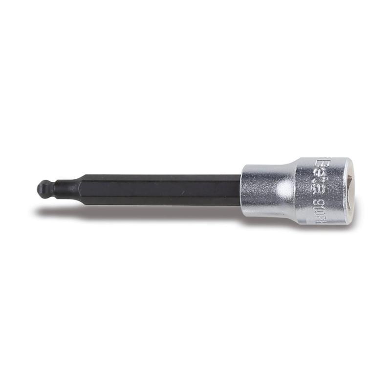 Chiavi A Bussola A Mano Maschio Esagonale Con Estremità Sferica Con Quadro Femmina Da 3/8" Cromate - Inserti Bruniti 910BP Beta