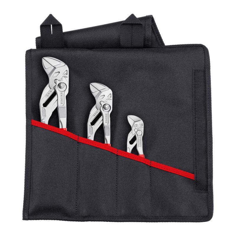 KNIPEX 00 19 55 S6 Set pinze chiave 3 pezzi 330 mm