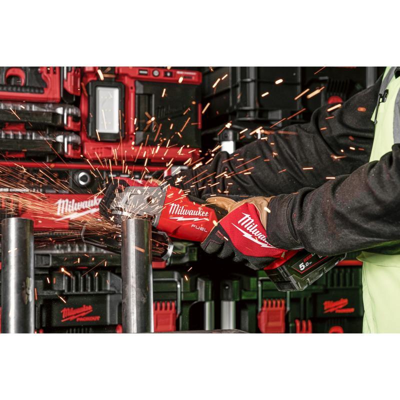 Kit M18 Fuel Trapano E Avv Impulsi 1/4 Hex E Sega Circolare E Segaccio E Smerigliatrice E Torcia Fpd3 + Fid3 + Fcs552 + Fsz + Fsag125X + Tled - M18 FPP6G3-502B - Milwaukee 4933498658