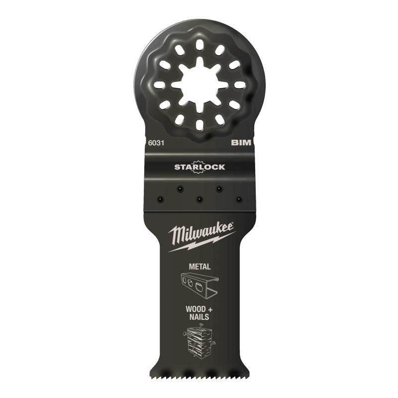 Lame Multi Materiale - Milwaukee — L. TAGLIO DAL PIENO BI-MET ATT. SL 28 mm- LEGNO & MET