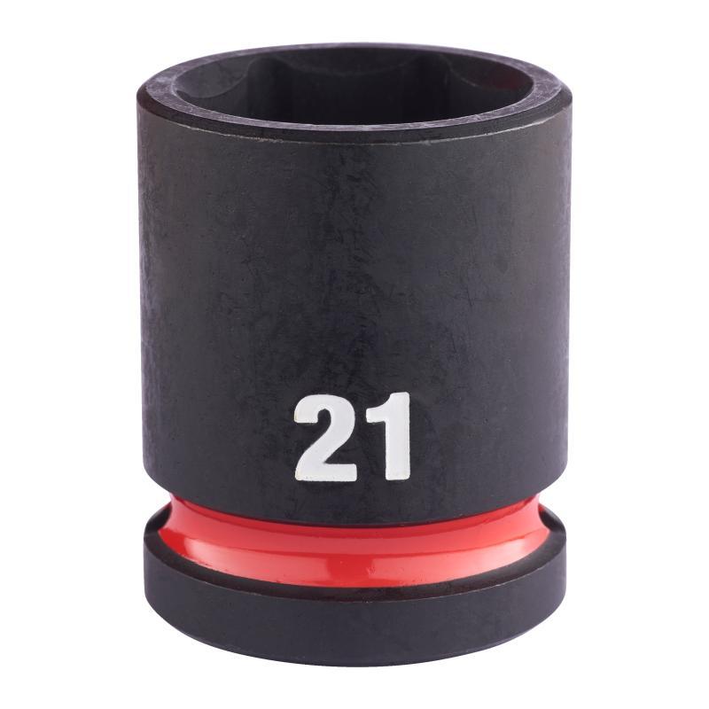 Shockwave Impact Duty Impact Sockets - Milwaukee — BUSSOLA A MACCHINA DA 1/2 21 mm - CORTA