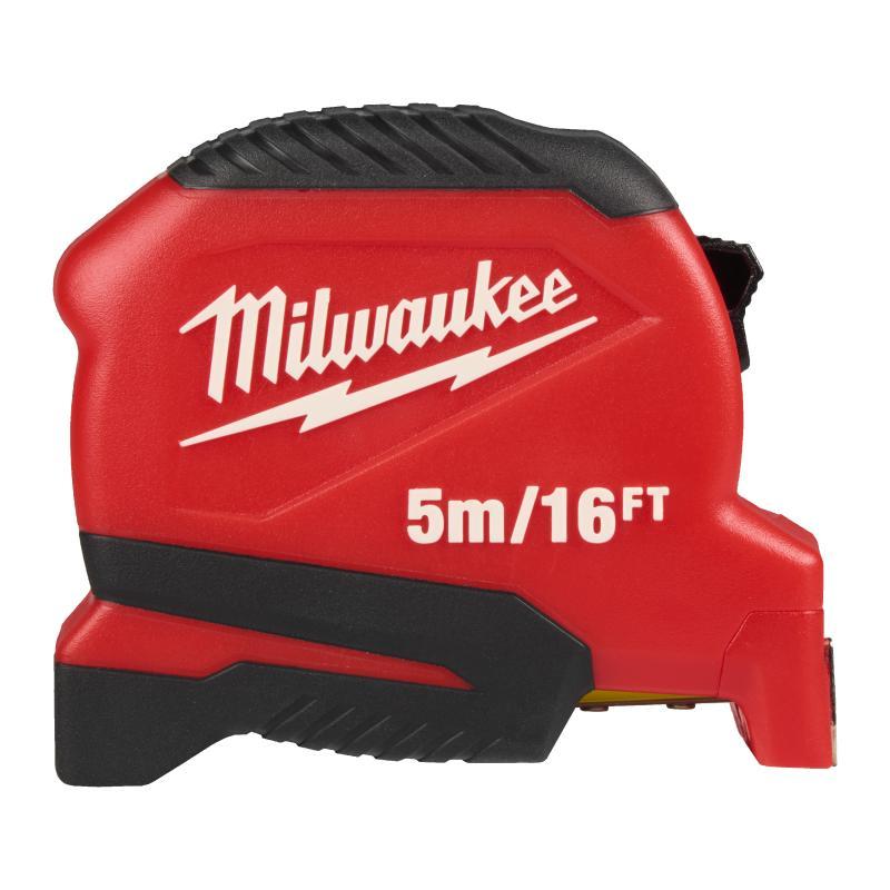 Flessometro Compact - Milwaukee — FLESSOMETRO COMPACT 5m/16ft - 25mm
