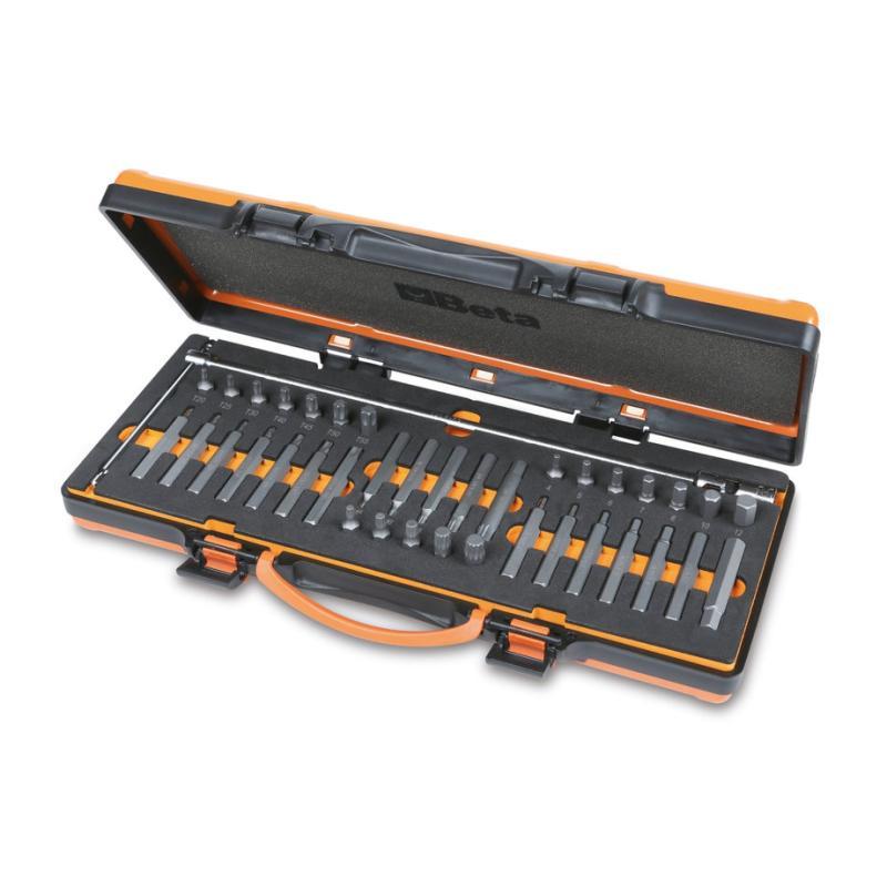 38 Inserti Con Attacco Esagonale 10 Mm E 1 Portainserti A T Snodato (Art. 867Pe, 867Pe/L, 867Xzn, 867Xzn/L, 867Tx, 867Tx/L, 852) 867/C38 Beta 008670938