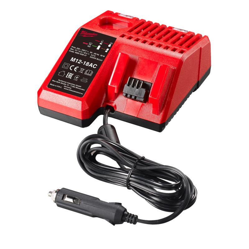 Caricabatterie Per Auto M12-M18 - M12-18 Ac - Milwaukee 4932459205