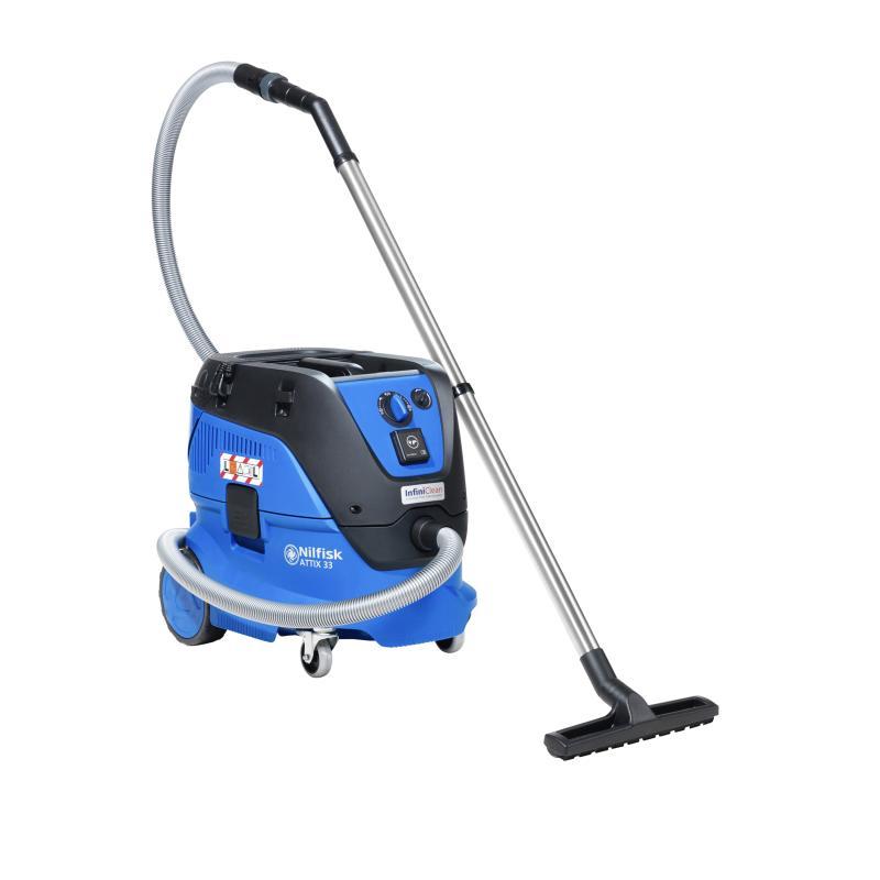 NILFISK ATTIX 33 e 44 - 2L Aspiratore Polveri In Classe L 230V 1400W — 30 / Senza Maniglia di Trasporto