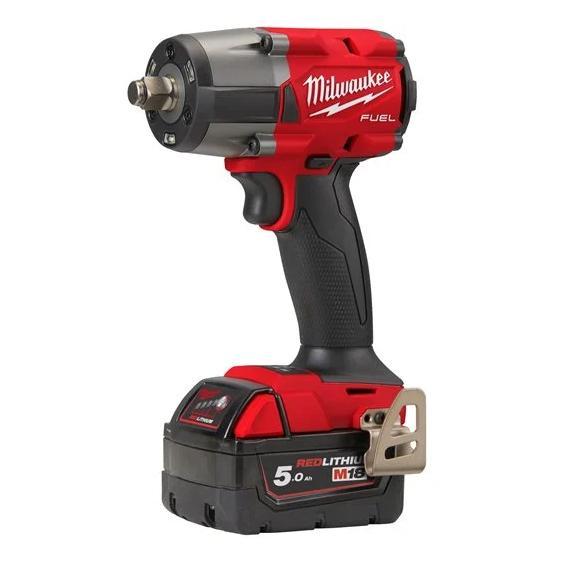 Milwaukee M18 FMTIW2F12-502X Avvitatore Ad Impulsi A Media Coppia M18 Fuel Attacco ½″ F Batteria 5.0Ah Fornito Con Valigetta 2 Batterie e Un Caricatore