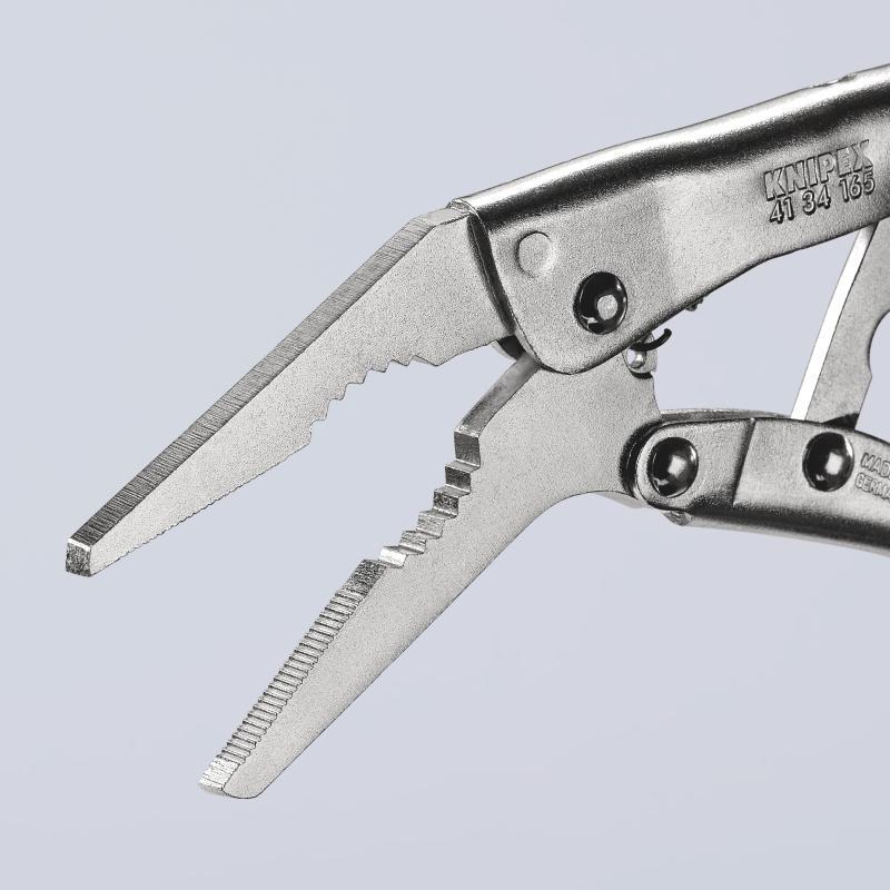 KNIPEX 41 34 165 Pinza regolabile a morsetto zincata 165 mm