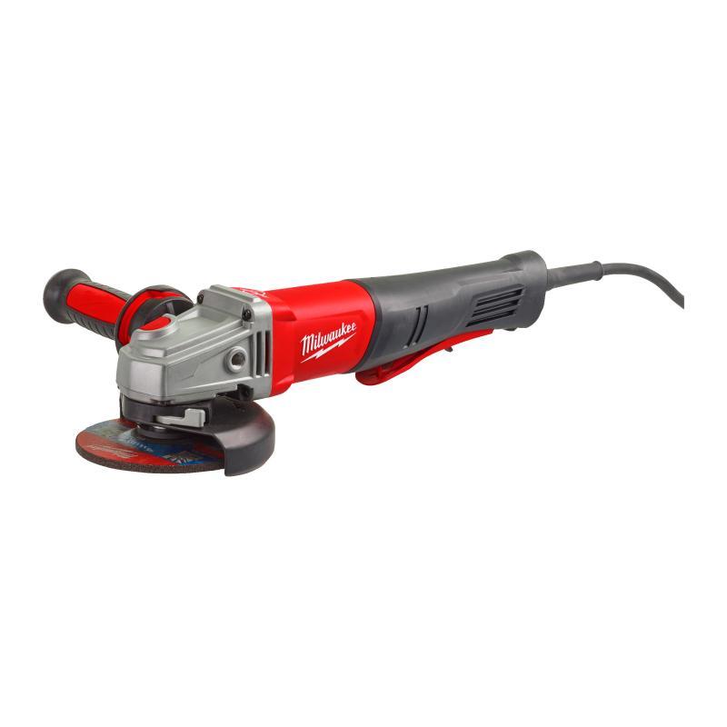 Smerigliatrice Angolare 125Mm | 1250W | Protector | Elettronica Costante | Slim | Dms | Antivibrazione | Freno Motore - Agv 13-125 Xspdeb - Milwaukee 4933464998