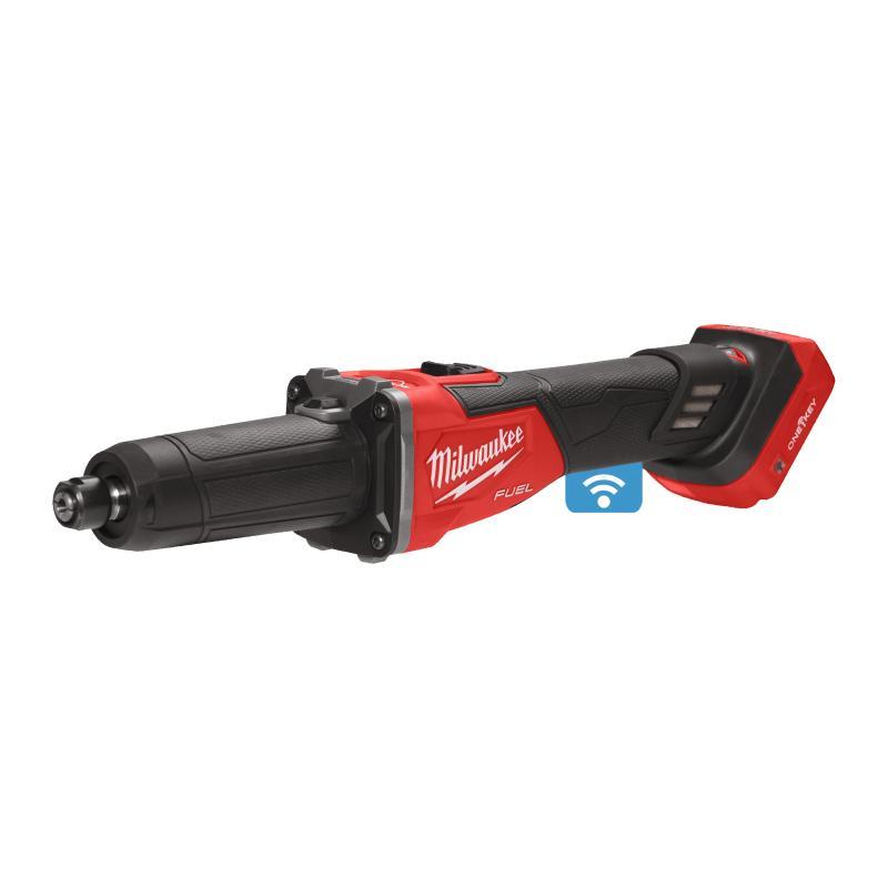 Smerigliatrice Diritta Velocità Variabile 18 Volt Avvio A Slitta Tecnologia Fuel Valigetta Heavyduty - Senza Batteria - M18 Fdgrovb-0X - Milwaukee 4933480955