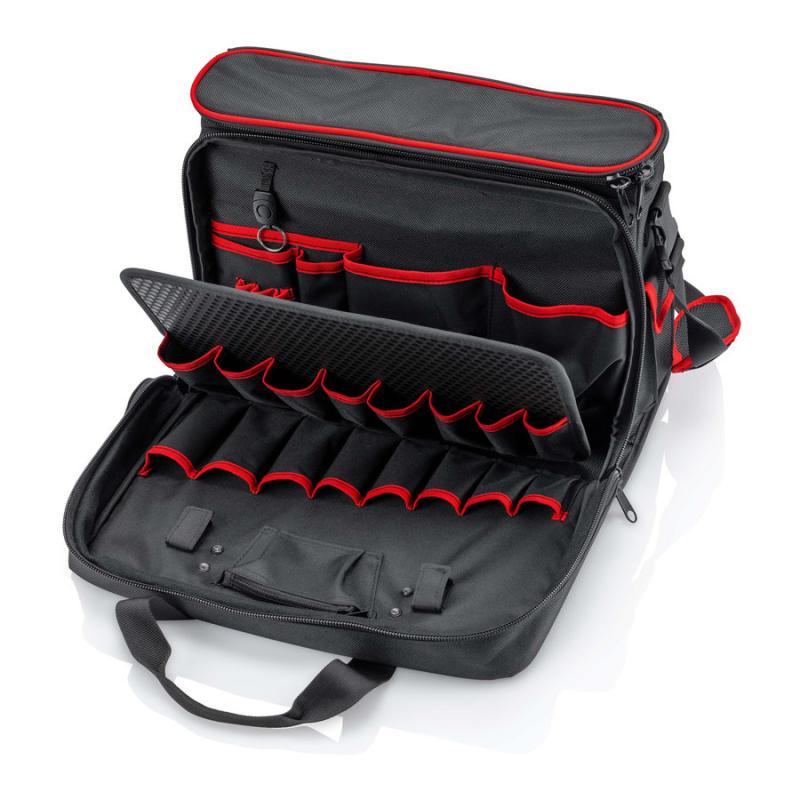 KNIPEX 00 21 10 LE Borsa portautensili "Service" senza utensili 320 mm