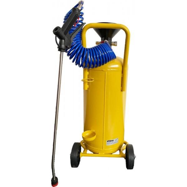 Nebulizzatore In Acciaio Carrellato Capacità Serbatoio 24lt Completo Di Lancia E Tubo