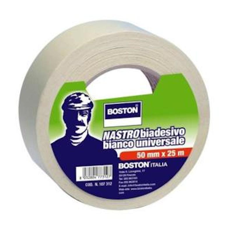 Biadesivo Bianco Universale 50x25