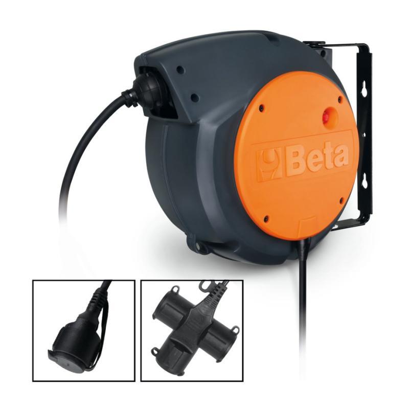 Avvolgitore Automatico Con Cavo 3Gx1,5 Mm² Con Presa Schuko 1844SCK Beta