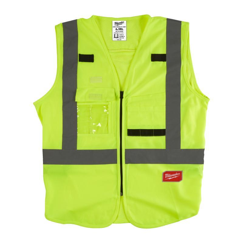 Gilet Standard Ad Alta Visibilita - Milwaukee — GILET ALTA VISIBILITA' GIALLO L/XL
