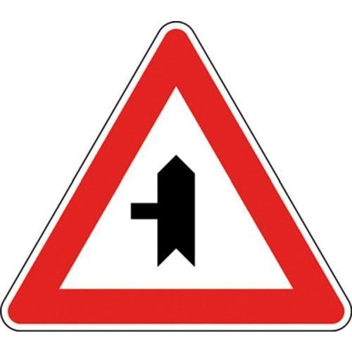 Cartello Intersezione A 'T' Con Diritto Di Precedenza Figura II 43/c