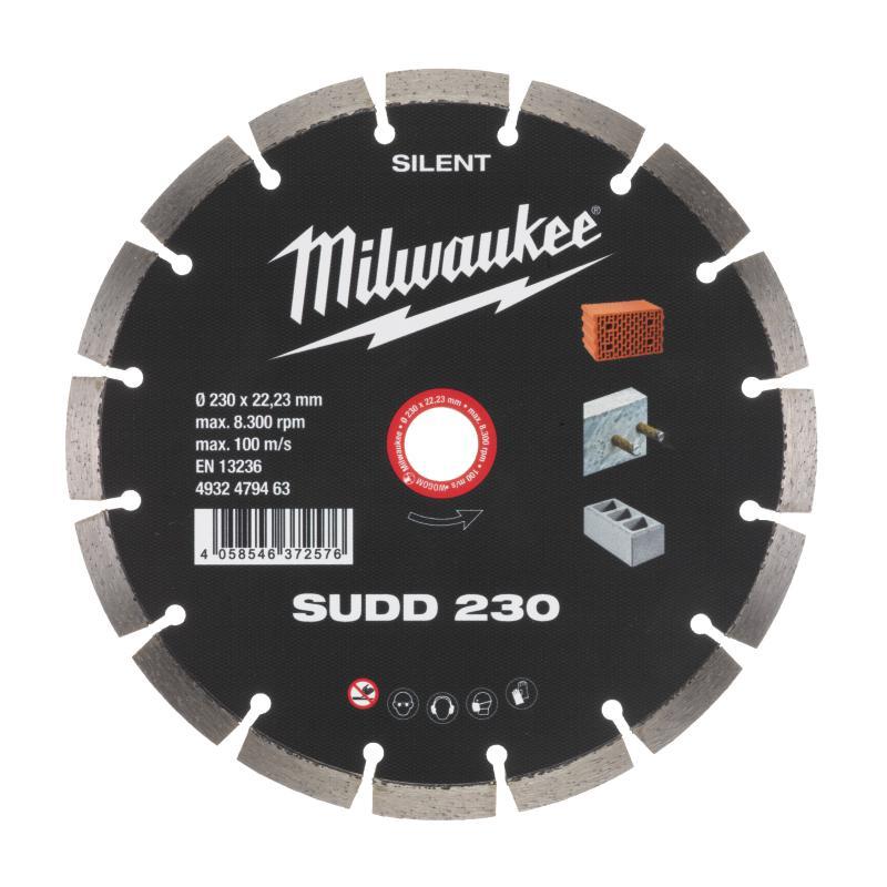 Disco Diamantato Sudd Silenziato Materiali Duri - Milwaukee