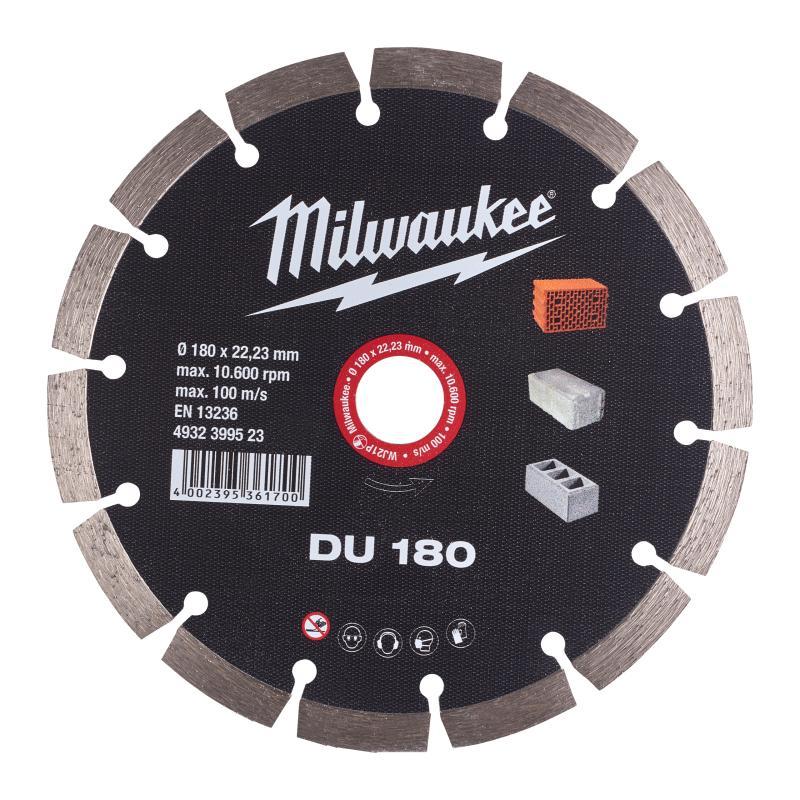 Disco Diamantato Du Materiali Morbidi - Milwaukee — DISCO DIAM. DU 180MM