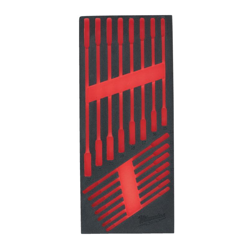 Moduli Morbidi Vuoti Per Carrelli - Milwaukee — MODULO VUOTO SET CHIAVI COMBINATE CRICCHETTO
