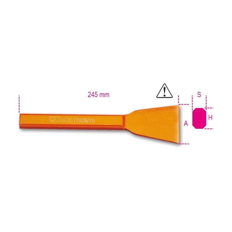 Scalpelli A Tagliente Extrapiatto 1702N Beta