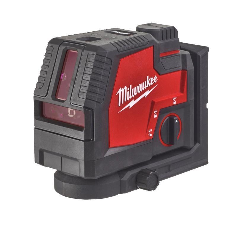 MILWAUKEE L4 CLLP-301C Laser Verde Ricaricabile Usb A Due Linee Con Piombo