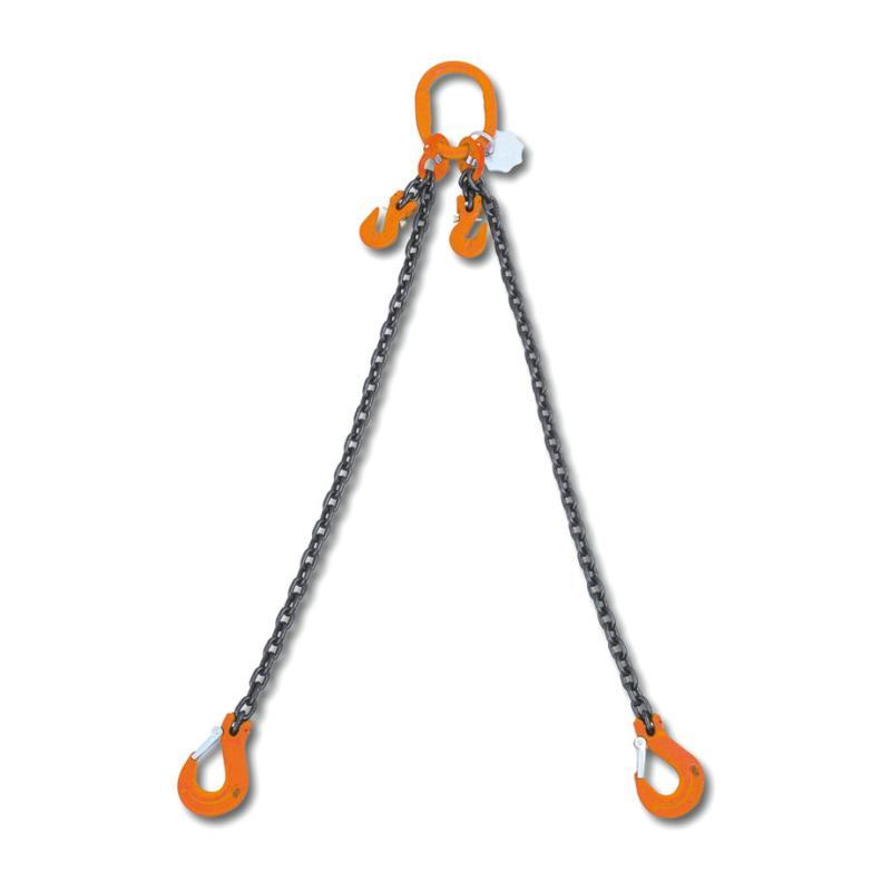 Pendente Per Sollevamento Con Ganci Accorciatori Catena A 2 Bracci, Grado 8 8097 Robur