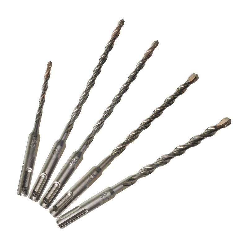 Punte Sds Plus M2 2 Taglienti - Milwaukee — SET PUNTE SDS-Plus 5 pz (5.5x110mm) ( 5.5/6/7/8x160m