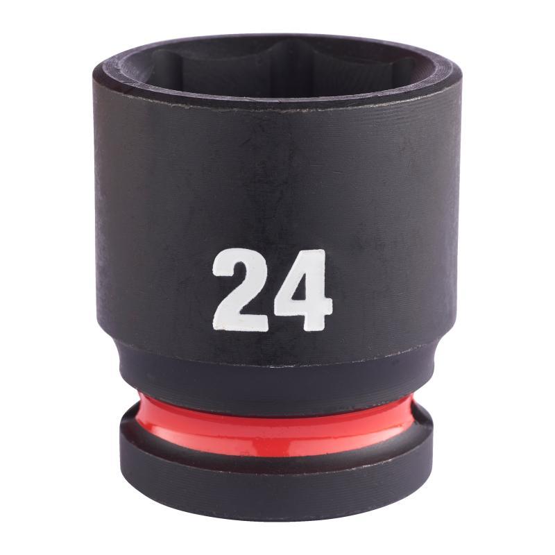 Shockwave Impact Duty Impact Sockets - Milwaukee — BUSSOLA A MACCHINA DA 1/2 24 mm - CORTA