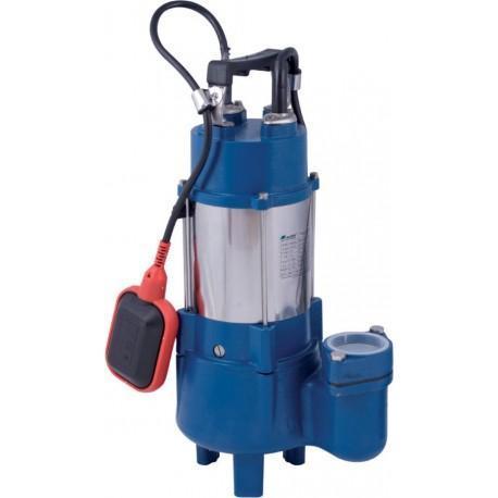 Elettropompa Sommergibile A Girante Arretrata VTXS 1,5Hp Monofase 1.1Kw Per Acque Cariche