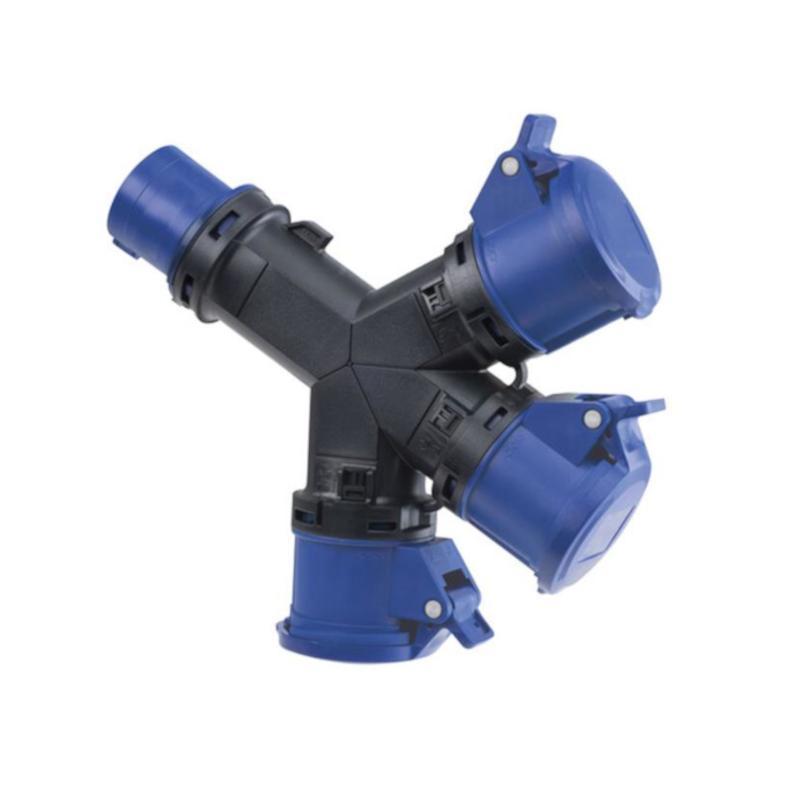 Moltiplicatore Mobile A 3 Uscite IP54 4P 32A 220V