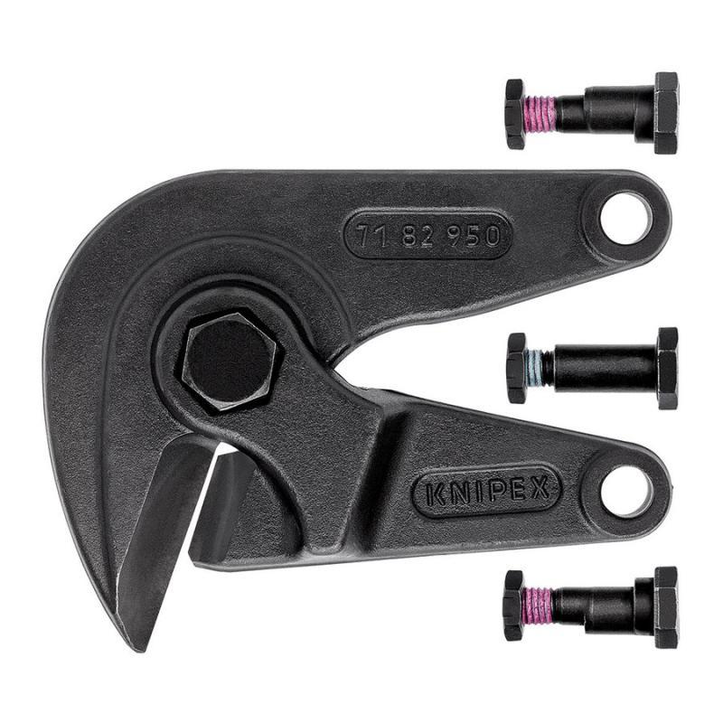 KNIPEX 71 89 950 Testa di ricambio per 71 82 950 completa di viti