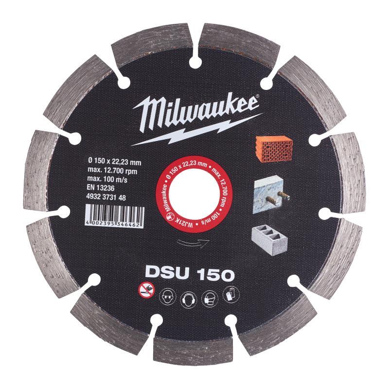 Disco Diamantato Dsu Specifico Per Scanalatori - Milwaukee