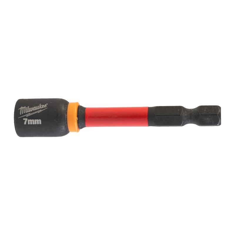 Bussole Magnetiche A Codolo Esagonale Shockwave - Milwaukee — BUSSOLE HEX 7 ATTACCO 1/4 - LUNG 65MM
