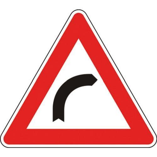 Cartello Curva A Destra Figura II 4
