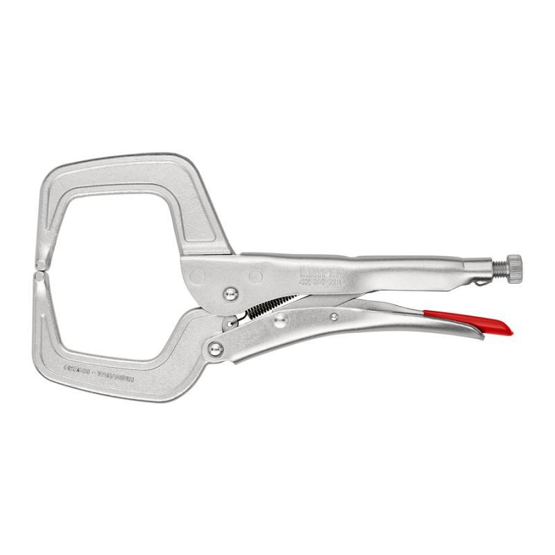 KNIPEX 42 34 280 Pinza a morsetto per saldatori zincata 280 mm