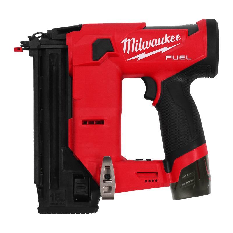 Groppinatrice Compatta Dritta 1,2 Mm 18Ga 12 Volt 2,0Ah Tecnologia Fuel Valigetta Heavyduty - M12 Fcn18Gs-202X - Milwaukee 4933493355