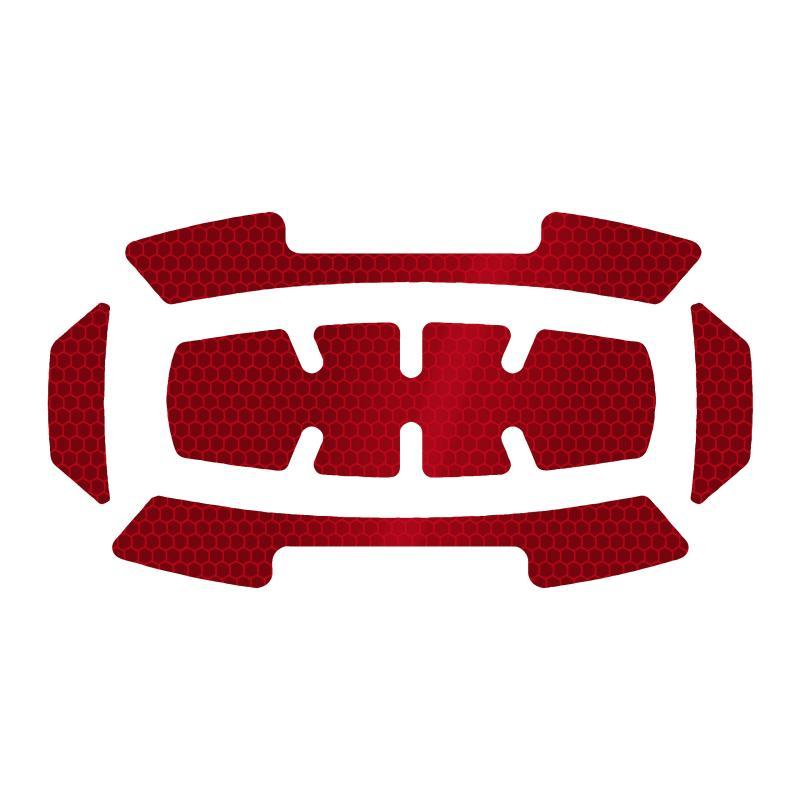 Adesivi Riflettenti Bolt - Milwaukee — ADESIVI REFLEX BOLT200-ROSSO-1 SET DA 5 PZ