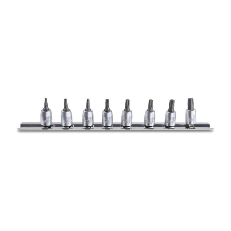 Serie Di 8 Chiavi A Bussola Maschio Per Viti Con Impronta Torx (Art. 900Tx) Su Supporto 900TX/SB8 Beta 009000730