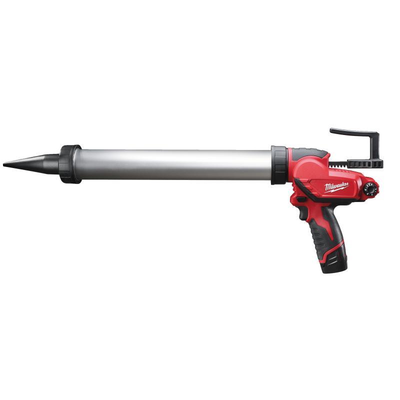 Pistola Per Silicone Tubo Alluminio 600Mm 12 Volt (1 Batteria) 2,0 Ah - M12 Pcg/600A-201B - Milwaukee 4933441670