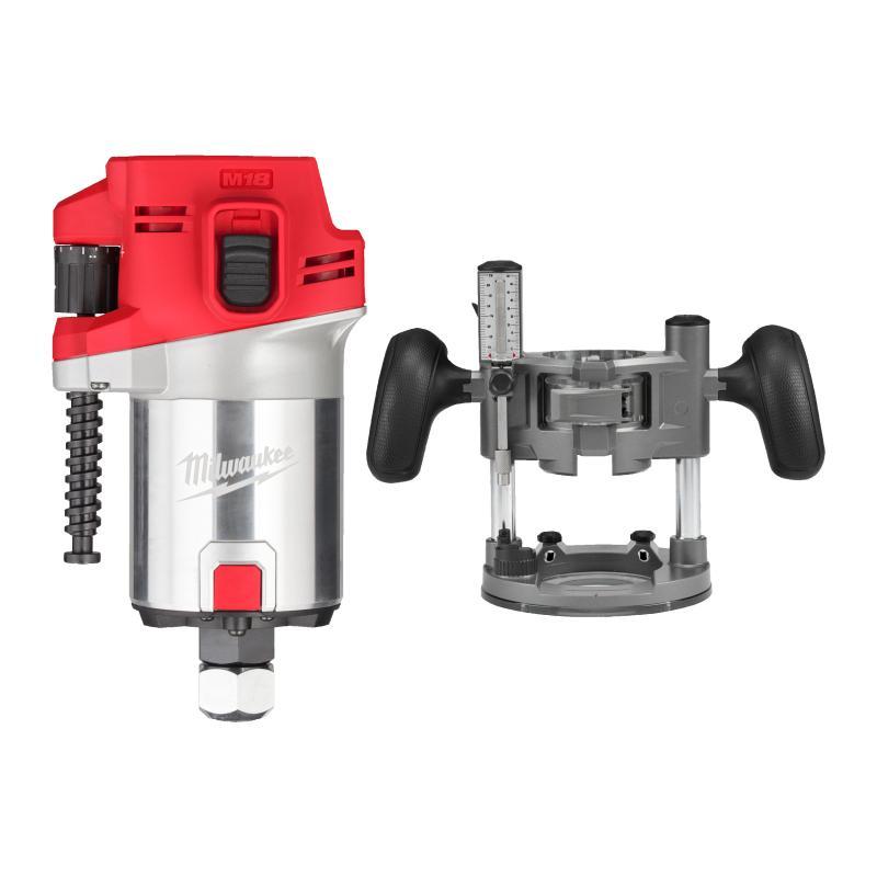 Kit Fresatrice 18 Volt Con Pinze 12/8 Mm Tecnologia Fuel - Senza Batteria Valigetta Packout - M18 Fr12Kit-0P - Milwaukee 4933493305